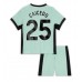 Chelsea Moises Caicedo #25 Replika Babykläder Tredje matchkläder barn 2023-24 Korta ärmar (+ Korta byxor)